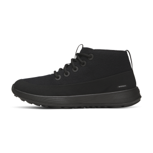 Men's Wool Runner NZ Mid Waterproof - Natural Black (Natural Black Sole)