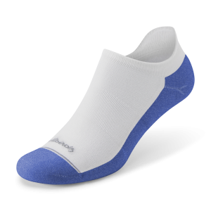 Anytime Ankle Sock - Blizzard/Royal Blue